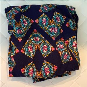 Tc lularoe navy blue leggings